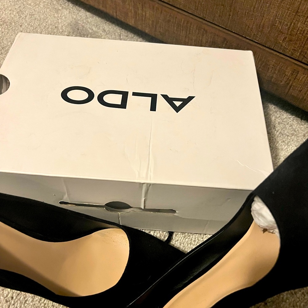 Aldo heels size 8 (us) 38.5 (uk)
